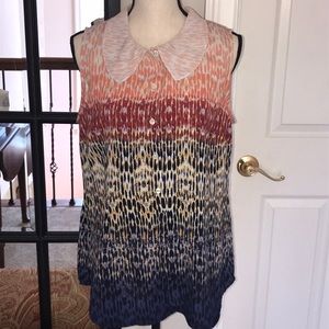 CAbi sleeveless shirt